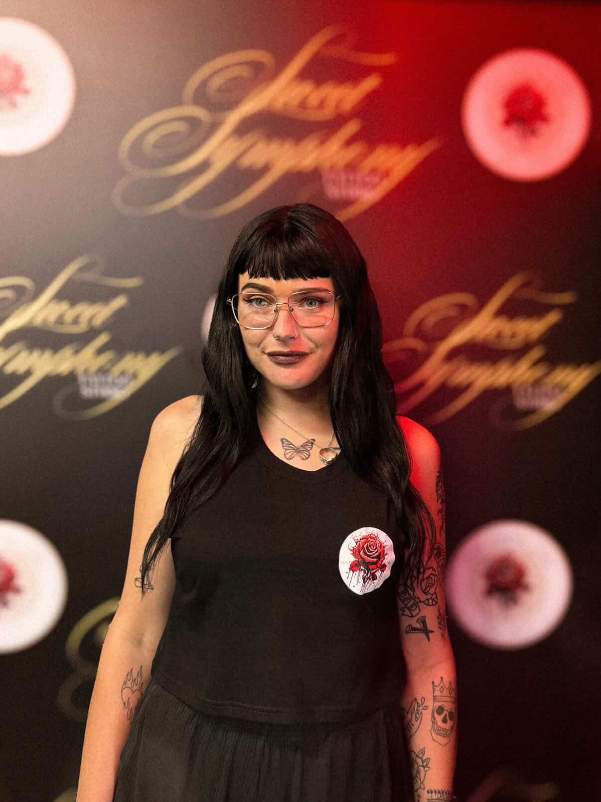 Corie tattoo artist at Sweet Symphony Tattoo